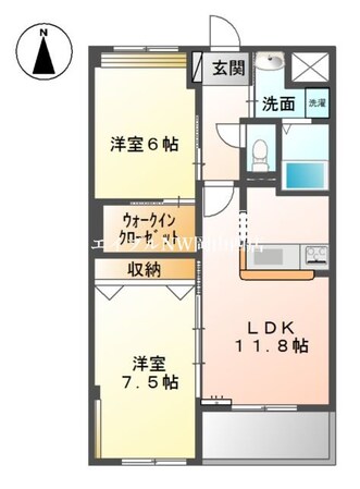 Ｃａｓａ　Ｇｒａｎｄｅの物件間取画像